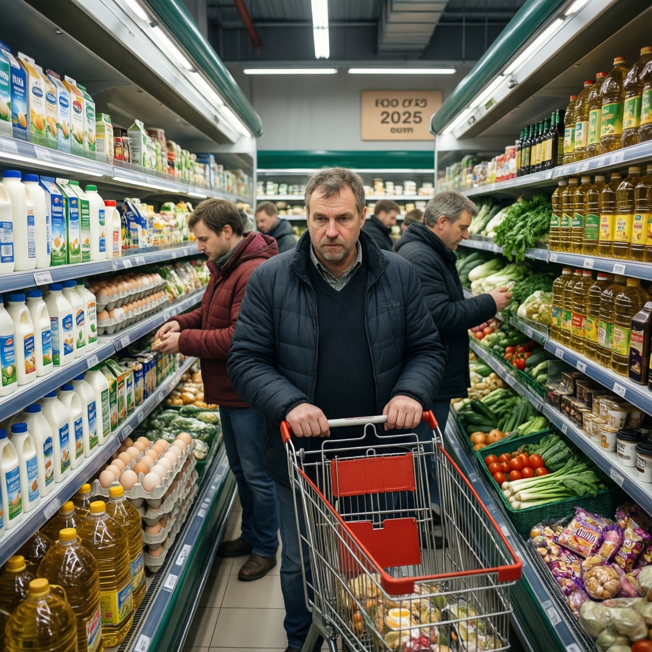 Цены на продукты в России в 2025 году: причины подорожания и прогноз